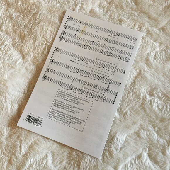 5/$25 'Castle On A Cloud' Broadway Hit Vocal Arrangement Music Sheets - Picture 3 of 4